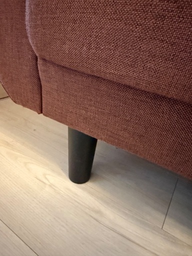 【LOWYA美品】定価29990円2人掛けソファ ダークブラウン