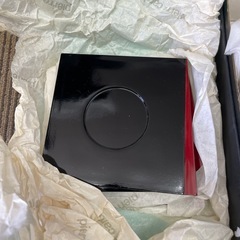 pierre cardin 茶菓揃 菓子器漆　茶托5個漆の画像