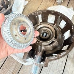  未使用品　鋳物コンロ 都市ガス 1口コンロ ガスコンロ 厨房用品 焼肉 店舗 業務用の画像