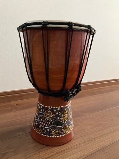 打楽器ジャンベ アフリカ民族楽器アフリカンドラム (Uminabi) 赤嶺の