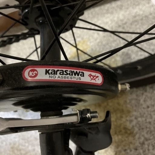 【値下】【美品】HUMMER ハマー　折りたたみ自転車　折り畳み自転車