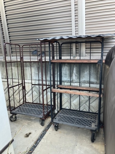 カゴ台車２台セット
