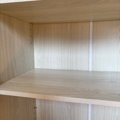 収納家具 棚  3段（調整可）の画像