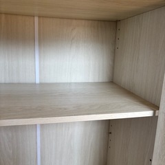 収納家具 棚  3段（調整可）の画像