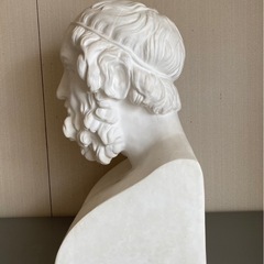 石膏像 ホメロス 胸像 デッサン用 石川古代彫刻製の画像