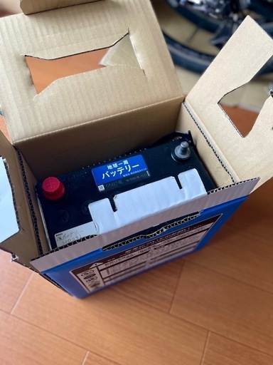 【美品】古河電池 FB SUPER NOVA 75D23L（使用1回のみ）