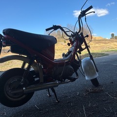 YAMAHA チャッピー　ホンダのエンジン　
バイク　の画像