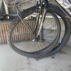 子供用自転　前輪破損の画像