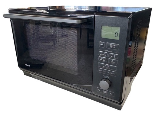NO.2750【2025年製】美品 YAMAZEN 山善 オーブンレンジ NERK-F0241TSV（B） 角皿付き キッチン 家電 中古