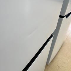 【ドリーム池田店♪ジモティ割対象】 ハイセンス 2ドア冷蔵庫 HR-D1304 2021 46968の画像