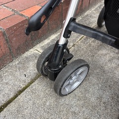 双子用ベビーカーの画像