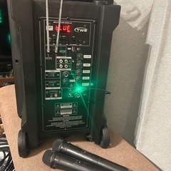 路上ライブセット/TWS KB10ポータブルスピーカーキャスター付き の画像