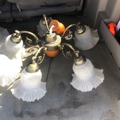 シャンデリア風　ライトの画像