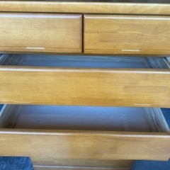 タンス　　高さ140×幅89×奥45  0314-01の画像