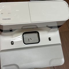 東芝　ロボット掃除機　VC-RVD1 　ホワイト　自動ゴミの画像