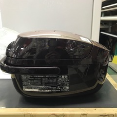 ジャングルジャングル貝塚店　炊飯器　象印　2021年製　ブラウン　茶色　豪熱沸騰　マイコン式　黒厚釜　3合　内蓋丸洗い　パン　中古　貝塚市　二色浜の画像