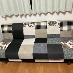 収納付きソファーベッド（シングル）の画像