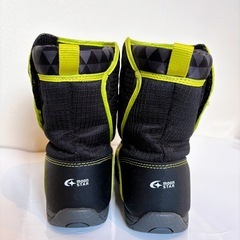 ムーンスター キャロット キッズ ブーツ【18.5cm】黒 マジックテープの画像