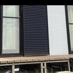 ウッドデッキ　人工木の画像