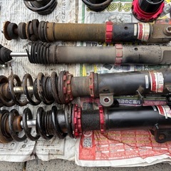 お取引中 ジャンク NBOX 車高調 JF2 BLITZ ZZRダンパー エヌボックス の画像