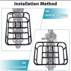 可愛い大容量の自転車カゴ　超美品の画像
