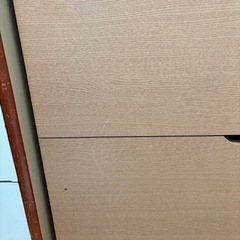 【譲ります】木製チェスト 3段の画像