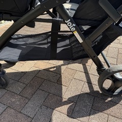 【無料】Joie 2人乗りベビーカー／汚れ・経年劣化あり／現状渡しの画像