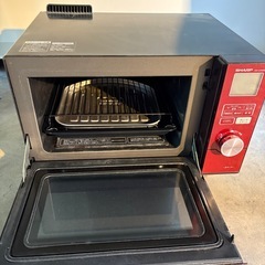 SHARP ヘルシオ　AX-CA100-R ウォーターオーブン　2014年式の画像