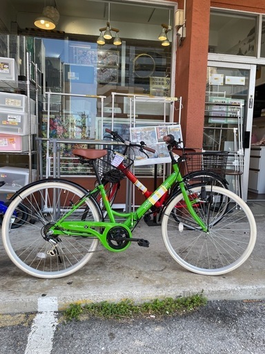 【自転車】【折り畳み】【26インチ】【管理番号11403】S