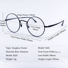 メガネフレームの画像