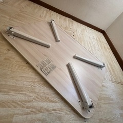 ローテーブル（木目調）無料｜取りに来れる方0円の画像