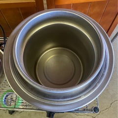 【LP】湯煎式電気スープジャー KINGO 7L D9001 2019年製の画像