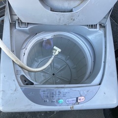 洗濯機とガスコンロの画像