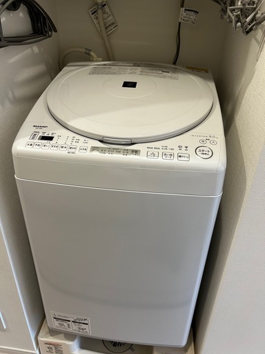 (引取予定)シャープ洗濯乾燥機