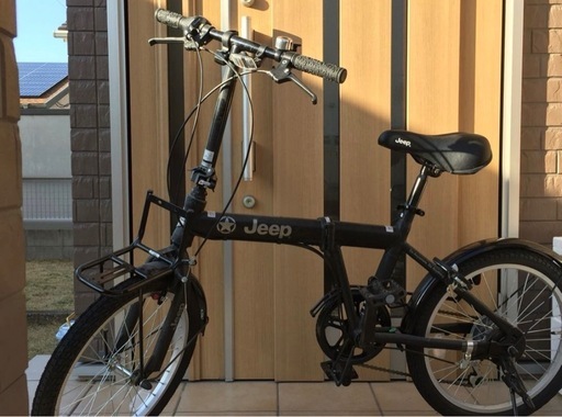 ほぼ未使用　Jeep 折りたたみ自転車