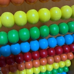 知育玩具　100玉そろばんの画像