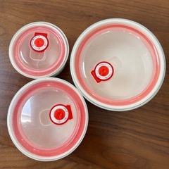 ビームス 保存容器 レンジパック3個セットの画像