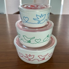 ビームス 保存容器 レンジパック3個セットの画像