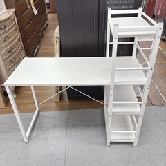 【🐤買取市場 柴田店】 I635 🌈 美品♪ NITORI システムデスク ⭐ クリーニング済の画像