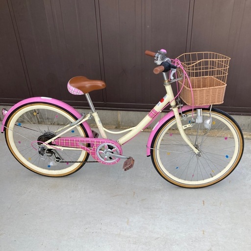 子供用自転車　サギサカ　ジュニアショコラキュート　24型（used）