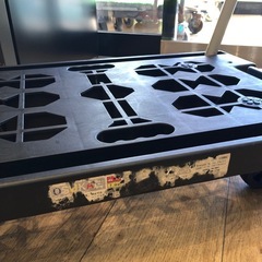 【店頭お渡し限定】(26-3-11)アルミス　OSUKAL　台車　ASK-150BK　最大荷重150kgの画像