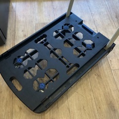 【店頭お渡し限定】(26-3-11)アルミス　OSUKAL　台車　ASK-150BK　最大荷重150kgの画像