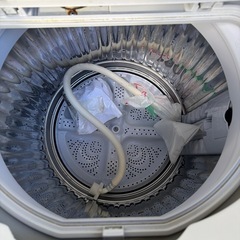 W4164 SHARP 洗濯機 5.5kg ES-TX5B-N 100V 50-60Hz 電気洗濯乾燥機  格安 の画像