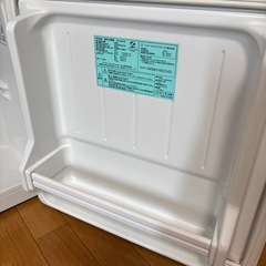 ハイアール1ドア 冷蔵庫 冷凍庫　2015年製の画像