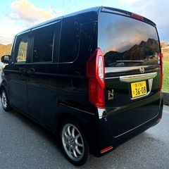 艶々⭐︎車検8年9月⭐︎令和1年式N-BOX G.LHONDAセンシング⭐︎フルセグTVナビ Bluetooth 両側パワスラ バックモニター ETC シートヒーター付 すぐ乗れます⭐︎の画像