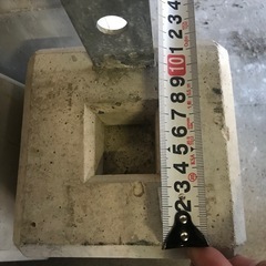 【成約済/ありがとうございます】定価1個800円ほど！6個まとめて羽子板付き束石の画像