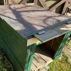 最終価格　頑丈で大きな犬小屋　木製の画像