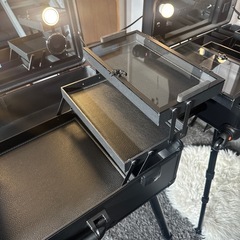 メイクアップケース　ドレッサー　　スーツケース型の画像