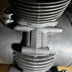 ビンテージ ducati 250 シングル　実働エンジン　ドカティ　ヘッドおまけの画像