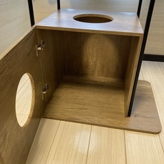 お渡し決定　使ってくれなかったキャットタワー155cm ハンモック　花見川区受け渡し限定の画像